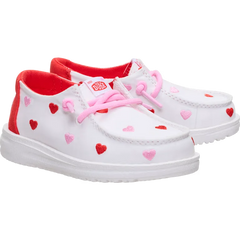 Wendy Toddler Embroidered Hearts