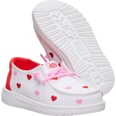 Wendy Toddler Embroidered Hearts